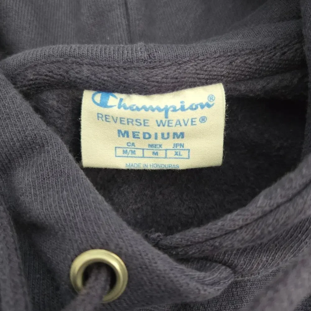 Champion Reverse Weave Athletic Streetwear Minimalist Capsule Wardrobe Hoodie M